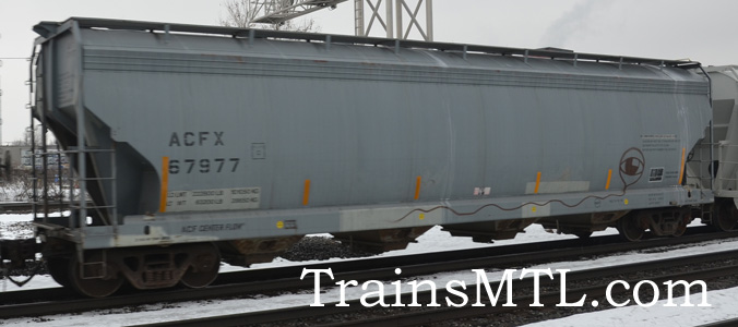 Car/wagon ACFX67977 left side / coté gauche